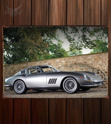 Металлическая табличка Ferrari 275 GTB 6C Scaglietti Longnose